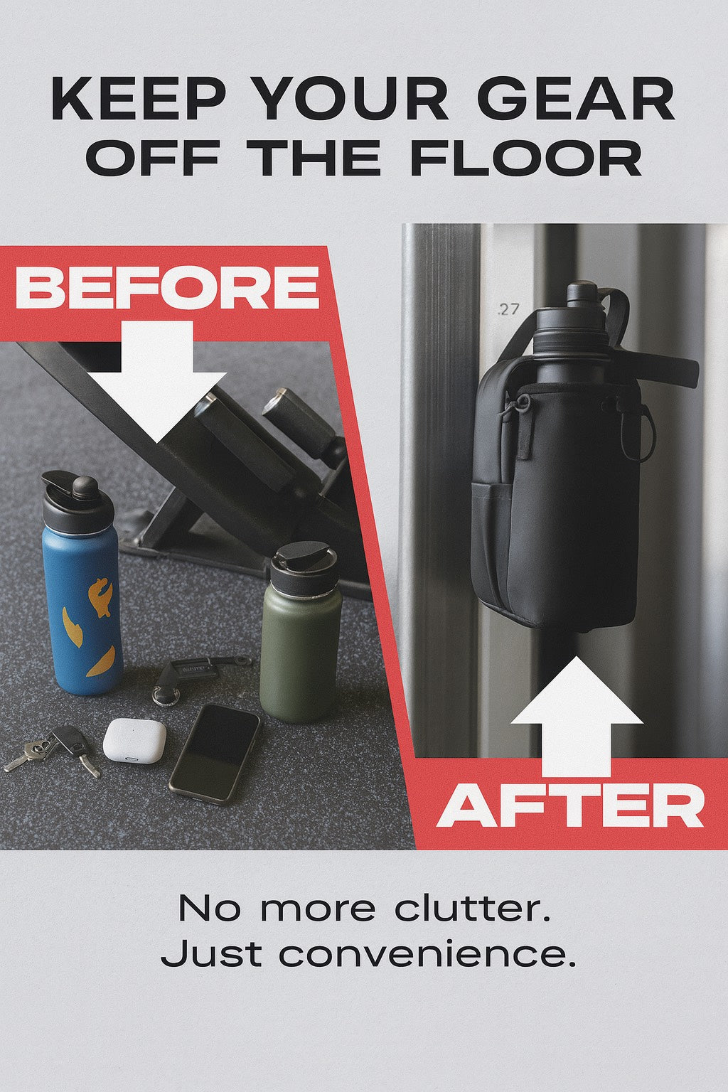 VAASAFIT Magnetic Performance Gym Bag